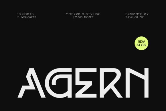Agern: A Modern Sans Serif Font for Editorial Design