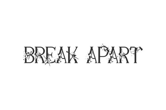 Break Apart Font for Branding That Stands Out