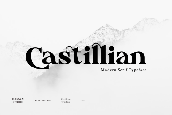 Castillian Font for Modern Branding Projects