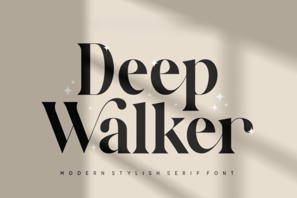 Deep Walker: The Serif Font That Elevates Campaign Impact