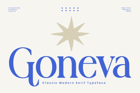 Goneva: A Serif Font That Elevates Your Editorial Design