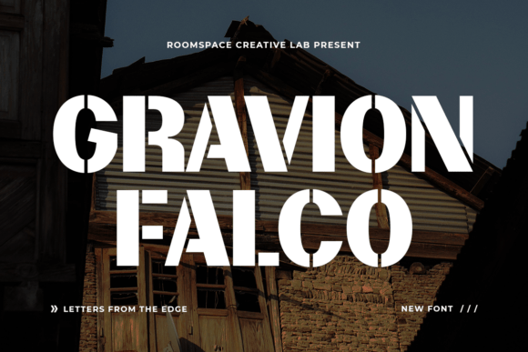 Gravion Falco: A Modern Sans Serif for Bold Editorial Design