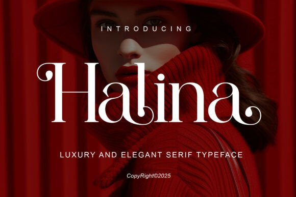 Halina – A Serif Font That Elevates Your Brand