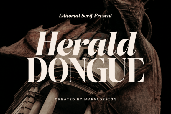 Herald Dongue: A Serif Font with Timeless Elegance