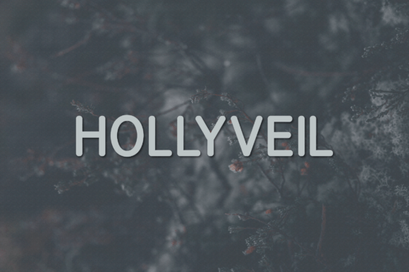 Hollyveil: A Modern Sans Serif Font for Digital Marketing