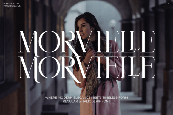 How Morvielle Elevates Branding with Timeless Serif Elegance