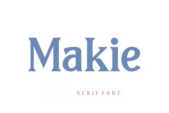 Makie Serif Font for Polished Branding