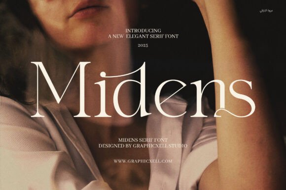 Midens Serif Font for Branding Projects