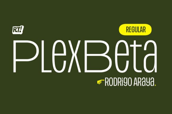 Plex Beta Regular for Modern Branding Projects