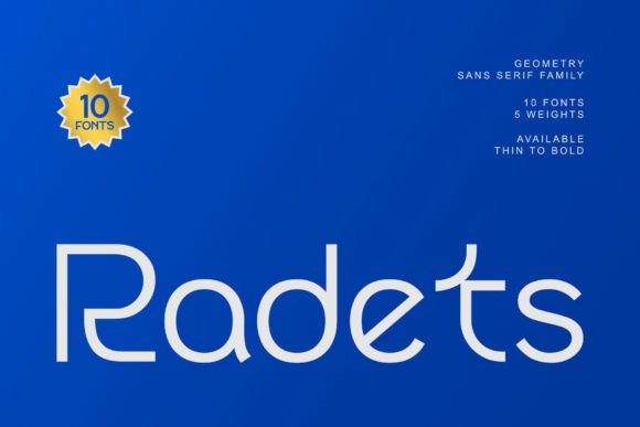 Radets: A Modern Sans Serif Font for Professional Branding