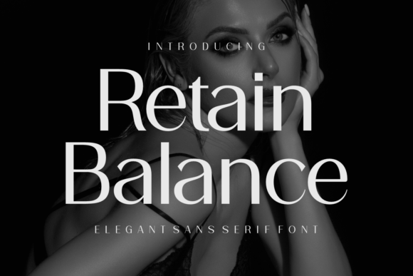 Retain Balance Font for Professional Branding