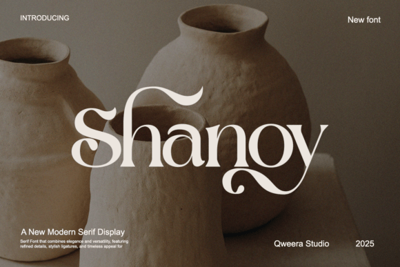 Shanoy: A Modern Serif Font That Elevates Handmade Creations