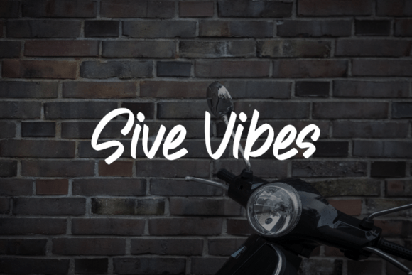 Sive Vibes: A Modern Typeface for Creative Projects