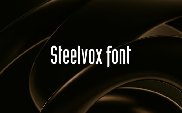 Steelvox: A Modern Sans Serif Font for Strong Branding
