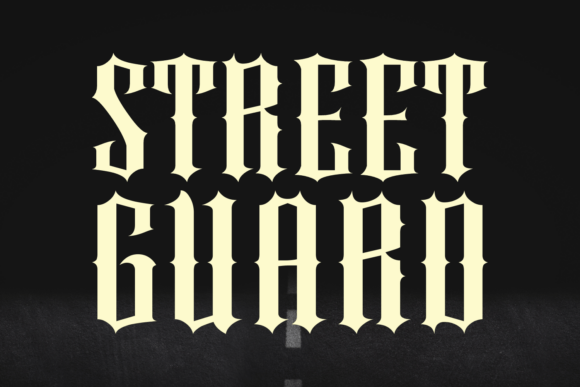 Street Guard Font for Bold Branding