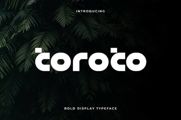 Toroto: A Bold Sans Serif Font for Digital Branding