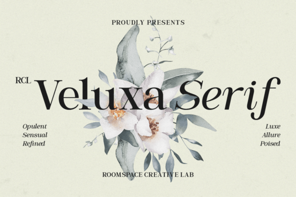 Veluxa Serif: A Modern Serif Font for Editorial Excellence