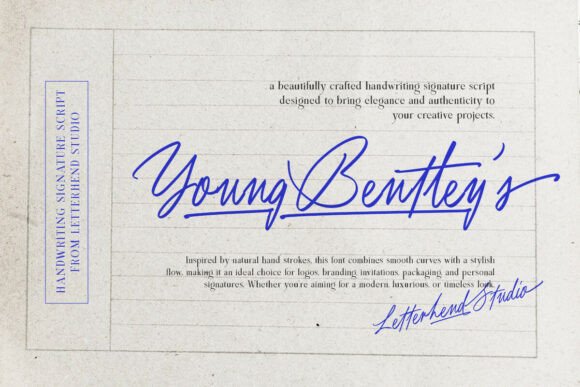 Young Bentley s: The Font That Elevates Your Campaigns
